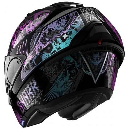CAPACETE SHARK EVO ES K-ROZEN KVX